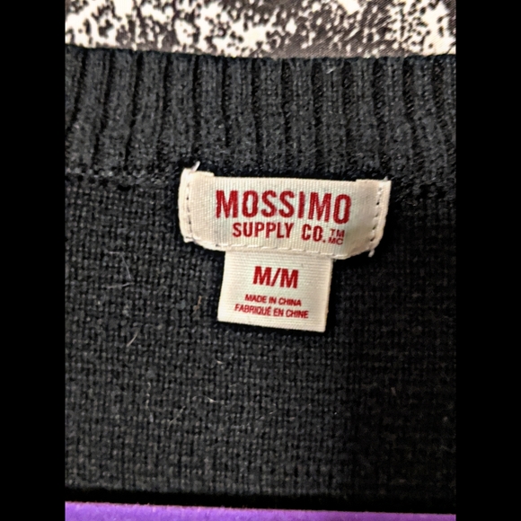 Mossimo Medium Black Cardigan w/ free random cami - Picture 2 of 2